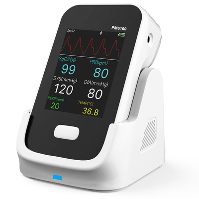 Multi Parameter Li Battery Patient Monitor with High Resolution Color LCD and Berry Smart Health APP